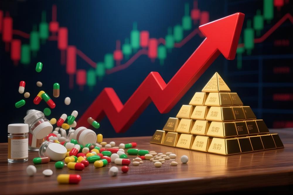 A-Shares Fluctuate And Differentiate, Leading the Rise in the Pharmaceutical And Gold Sectors